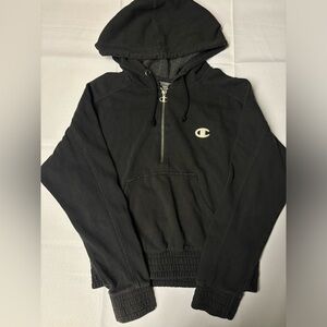 VINTAGE CHAMPION 1/4 ZIP 🖤